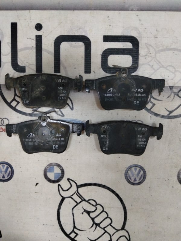Колодки тормозные задние Volkswagen Jetta MK 7