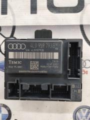 Блок управления дверьми передний левый AUDI Q7 2007 4 L 3 4L0959793B Б/У