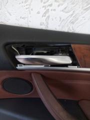 Ручка двери внутренняя передняя правая BMW X5 2011 E70 N55B30A 51416974296 Б/У